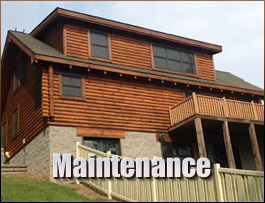  Colfax, North Carolina Log Home Maintenance
